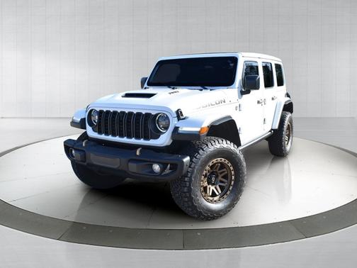 Bright White Clearcoat 2024 Jeep Wrangler Rubicon 392