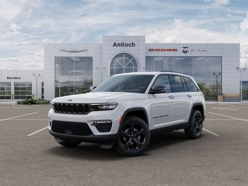 Bright White Clearcoat 2025 Jeep Grand Cherokee Limited