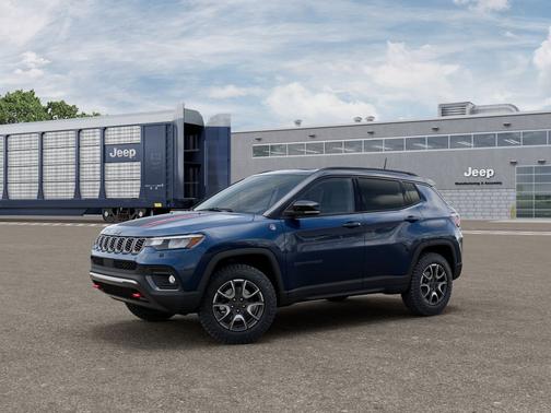 Fathom Blue Pearl Coat 2026 Jeep Compass Trailhawk