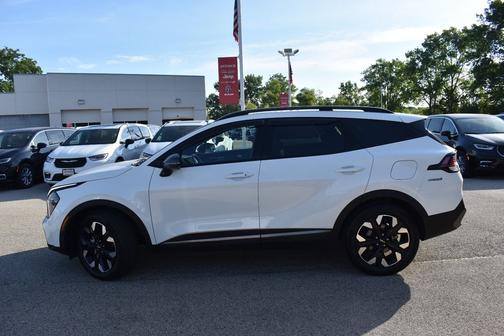 Snow White Pearl 2024 Kia Sportage Plug-In Hybrid X-Line