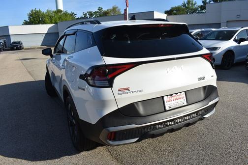 Snow White Pearl 2024 Kia Sportage Plug-In Hybrid X-Line