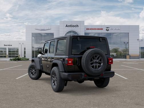 Black Clearcoat 2025 Jeep Wrangler Sport S