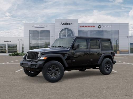 Black Clearcoat 2025 Jeep Wrangler Sport S