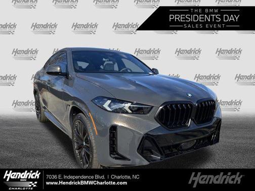 Dravit Grey Metallic 2026 BMW X6 xDrive40i SUV