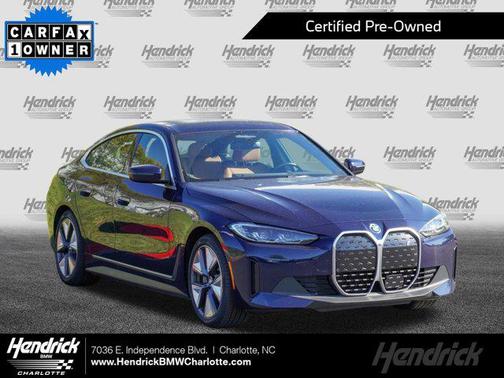 Tanzanite Blue II Metallic 2023 BMW i4 Gran Coupe eDrive40