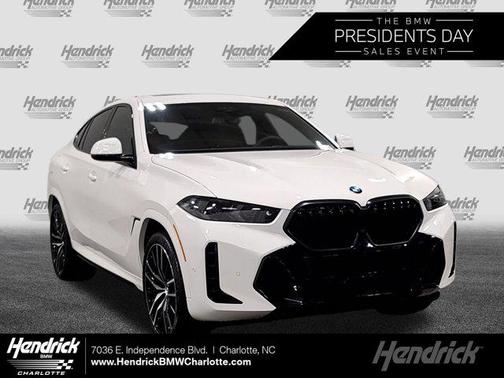 Alpine White 2026 BMW X6 xDrive40i SUV