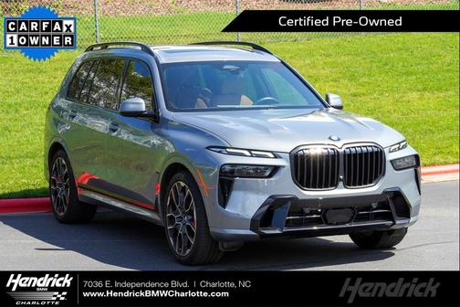 Skyscraper Grey Metallic 2025 BMW X7 xDrive40i