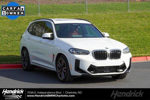 Alpine White 2023 BMW X3 M AWD