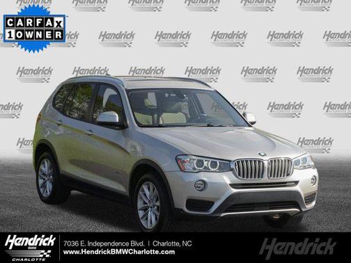 Mineral Silver Metallic 2017 BMW X3 xDrive28i