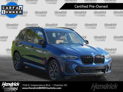 Phytonic Blue Metallic 2023 BMW X3 M40i