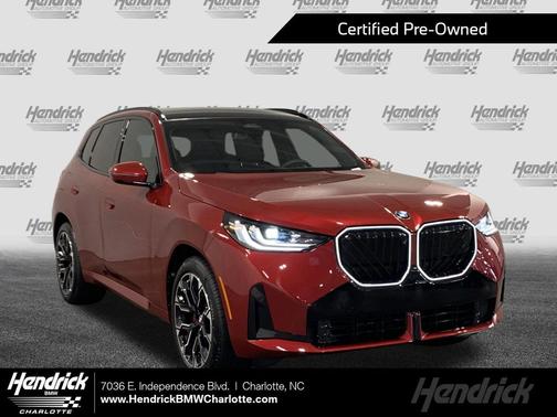 Vegas Red Metallic 2025 BMW X3 30 xDrive