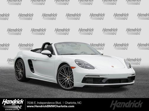 White 2024 Porsche 718 Boxster Style Edition