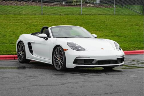 White 2024 Porsche 718 Boxster Style Edition