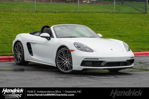 White 2024 Porsche 718 Boxster Style Edition