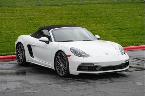 White 2024 Porsche 718 Boxster Style Edition