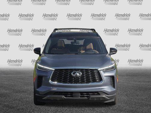 Moonbow Blue/Black Obsidian 2023 INFINITI QX60 AUTOGRAPH