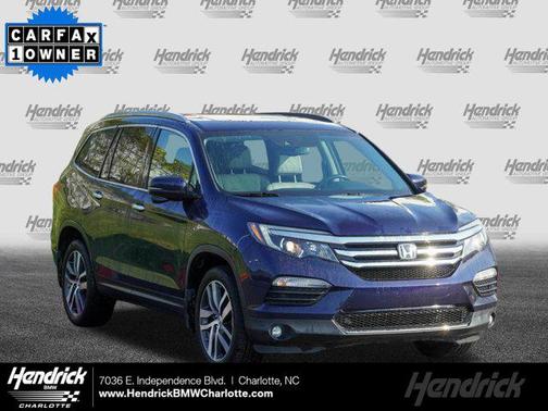 Obsidian Blue Pearl 2018 Honda Pilot Touring
