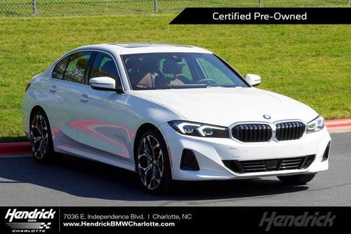 Mineral White Metallic 2025 BMW 330 330i