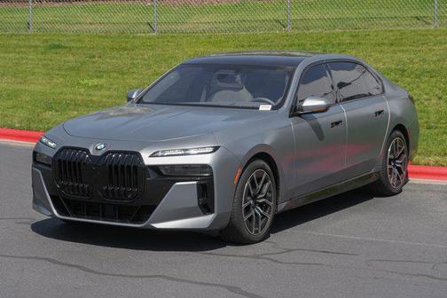 Frozen Pure Grey Metallic 2023 BMW 760 i xDrive