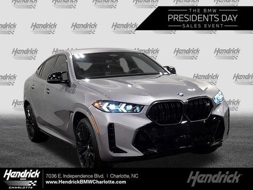 Skyscraper Grey Metallic 2026 BMW X6 M60i SUV