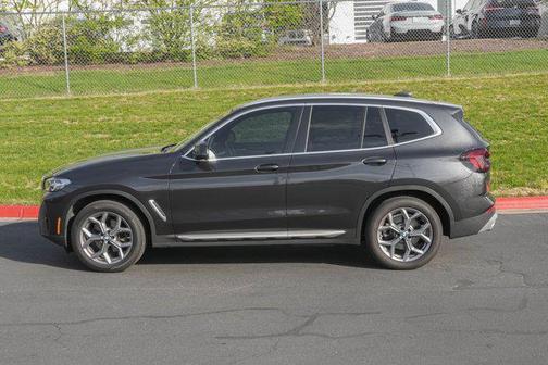 Dark Graphite Metallic 2024 BMW X3 xDrive30i