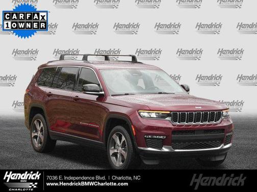 Velvet Red Pearlcoat 2023 Jeep Grand Cherokee L Limited SUV