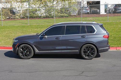 Arctic Gray Metallic 2020 BMW X7 xDrive40i