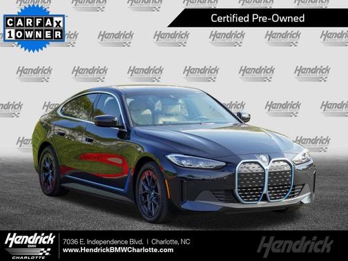 Black Sapphire Metallic 2023 BMW i4 Gran Coupe eDrive35