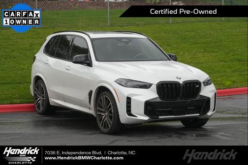 Mineral White Metallic 2025 BMW X5 M60i