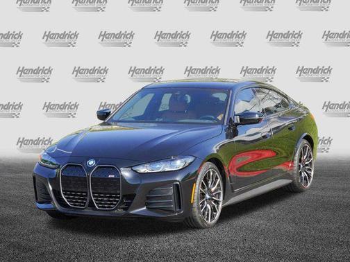 Black Sapphire Metallic 2023 BMW i4 Gran Coupe M50