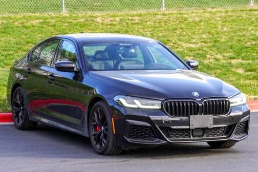 Black Sapphire Metallic 2023 BMW 540 i xDrive