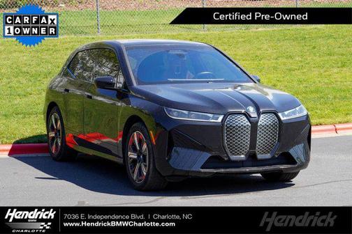 Black Sapphire Metallic 2023 BMW iX xDrive50