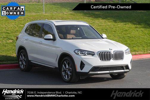 Mineral White Metallic 2023 BMW X3 xDrive30i