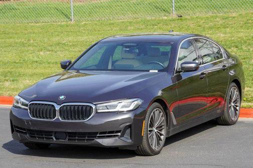 Dark Graphite Metallic 2021 BMW 540 540i