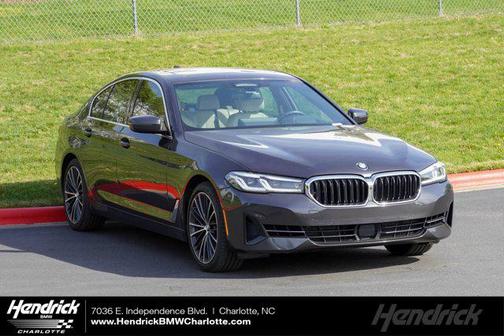 Dark Graphite Metallic 2021 BMW 540 540i