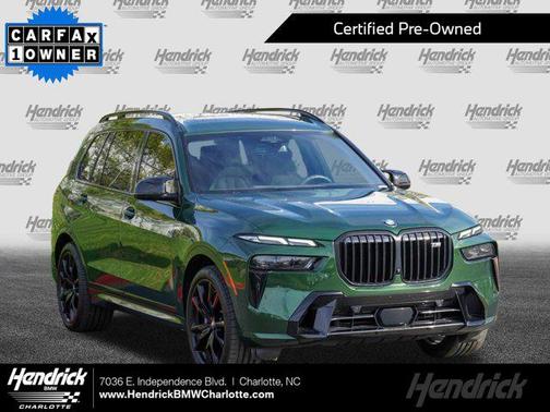 Manhattan Green Metallic 2025 BMW X7 M60i