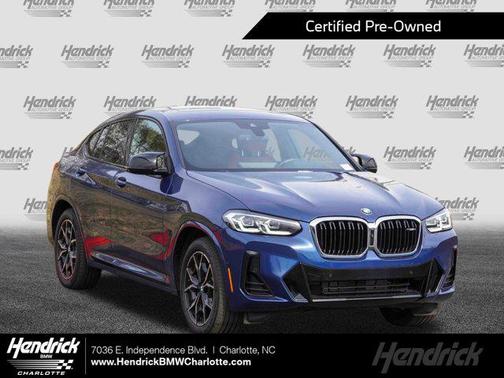PHYTONIC BLUE 2024 BMW X4 M40i SUV