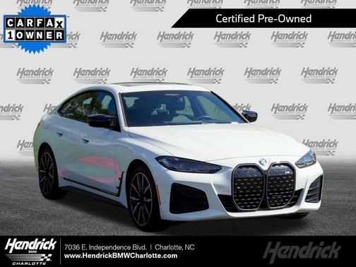 Alpine White 2023 BMW i4 Gran Coupe M50