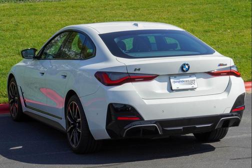 Alpine White 2023 BMW i4 Gran Coupe M50