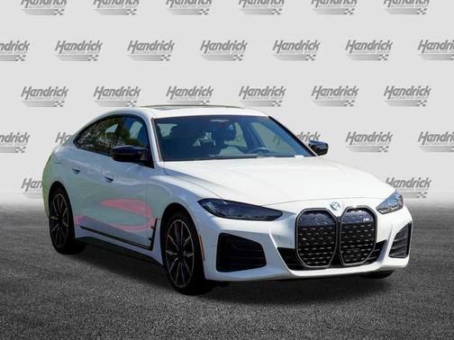 Alpine White 2023 BMW i4 Gran Coupe M50