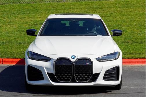 Alpine White 2023 BMW i4 Gran Coupe M50