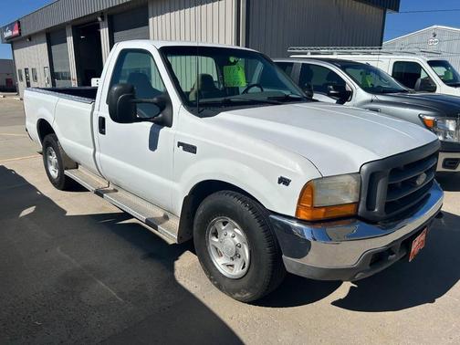 White 1999 Ford F-350 XL Crew Cab