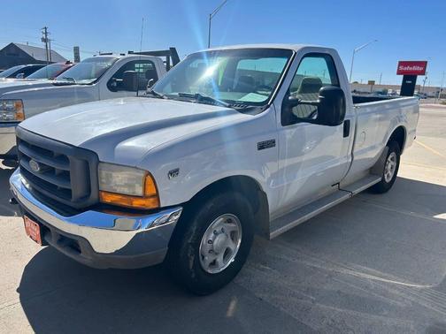 White 1999 Ford F-350 XL Crew Cab