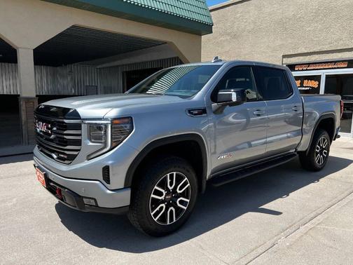 Gray 2025 GMC Sierra 1500 AT4