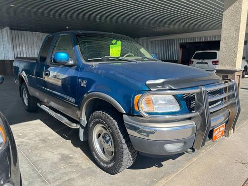 Teal 2001 Ford F-150 XLT SuperCab