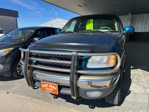 Teal 2001 Ford F-150 XLT SuperCab