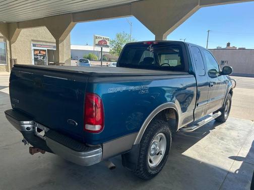 Teal 2001 Ford F-150 XLT SuperCab