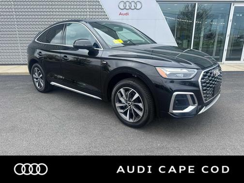 Mythos Black Metallic 2023 Audi Q5 45 S line Premium Plus