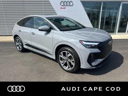 Pebble Gray 2024 Audi Q4 e-tron Premium Plus 50 quattro