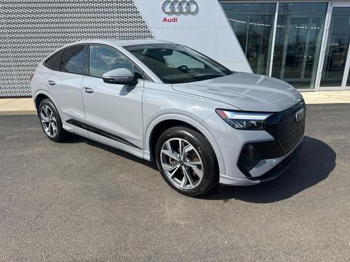 Pebble Gray 2024 Audi Q4 e-tron Premium Plus 50 quattro